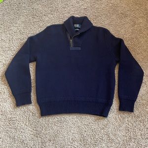 Polo Ralph Lauren Wool quarter zipper sweater